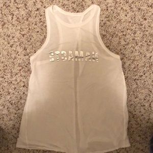 Lulu lemon size 4 Namaste “selfie” tank